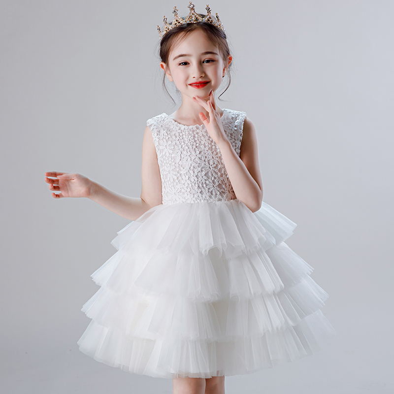 速发儿童演出服童公主裙六一幼儿园合唱舞蹈服蓬蓬纱裙小班表演服