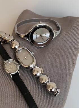 ins风高颜值手表女2025新款轻奢小众女士品牌女款职场高端女表潮