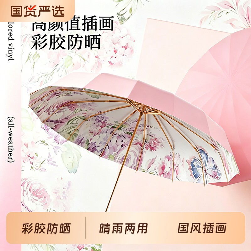 【破损包赔】高颜值防晒伞图片