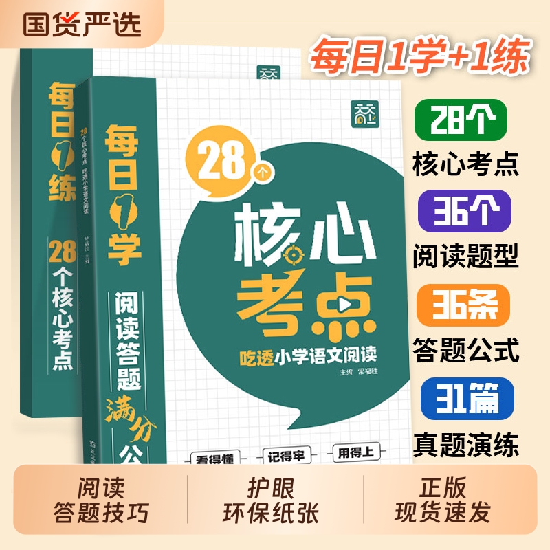 2026新天天向上28个核心考点吃透小学语文阅读一二三四五六年级上下册人教版阅读理解专项训练书答题技巧万能公式法真题课外书籍