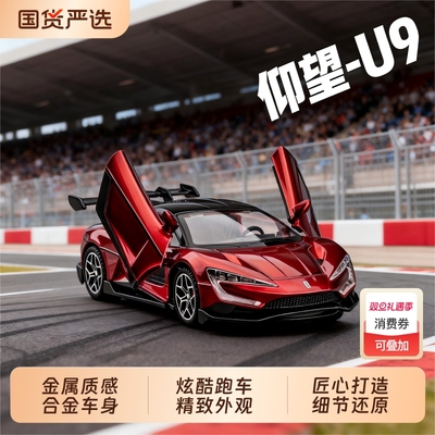 U9仿真合金汽车模型收藏摆件