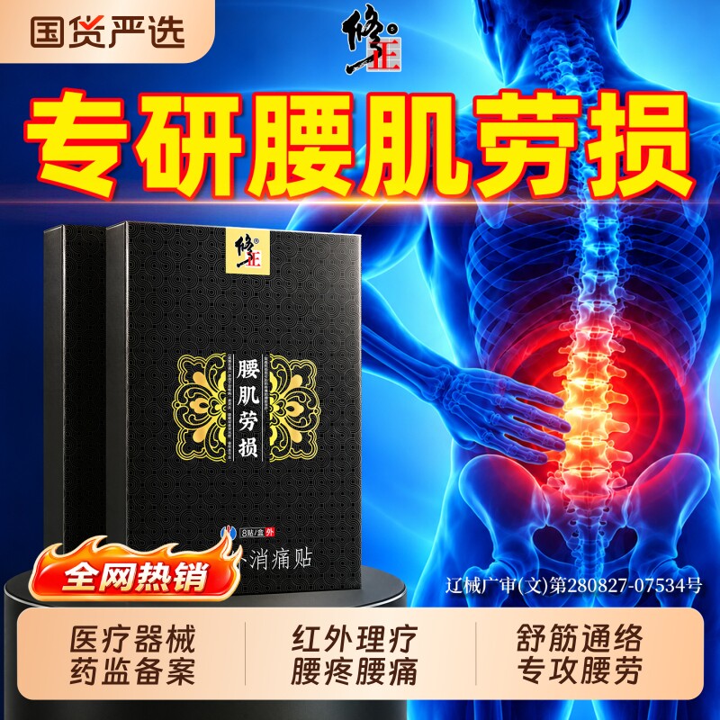 修正腰肌劳损贴膏舒腰健损No.I图片