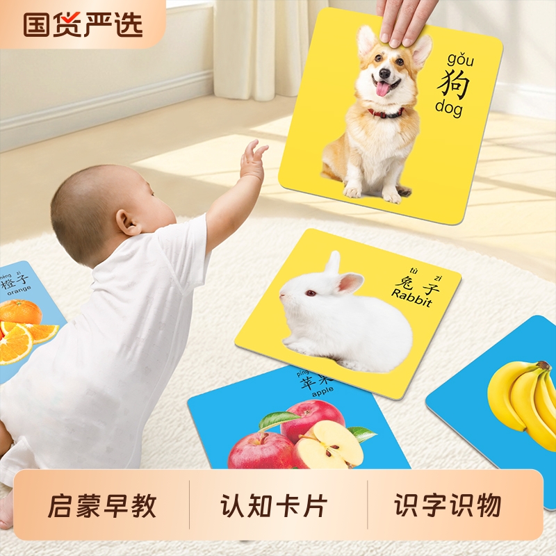 宝宝动物启蒙认知卡片
