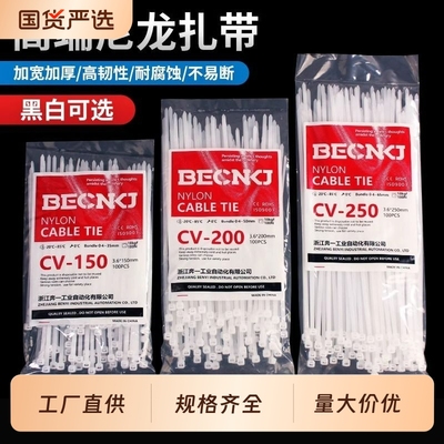 自锁式卡扣加厚尼龙扎带BECNKJ