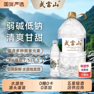 【官方正品】武当山天然弱碱水【家庭/会议/】