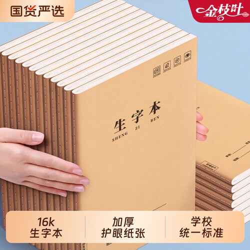16k生字本小学生专用统一标准款