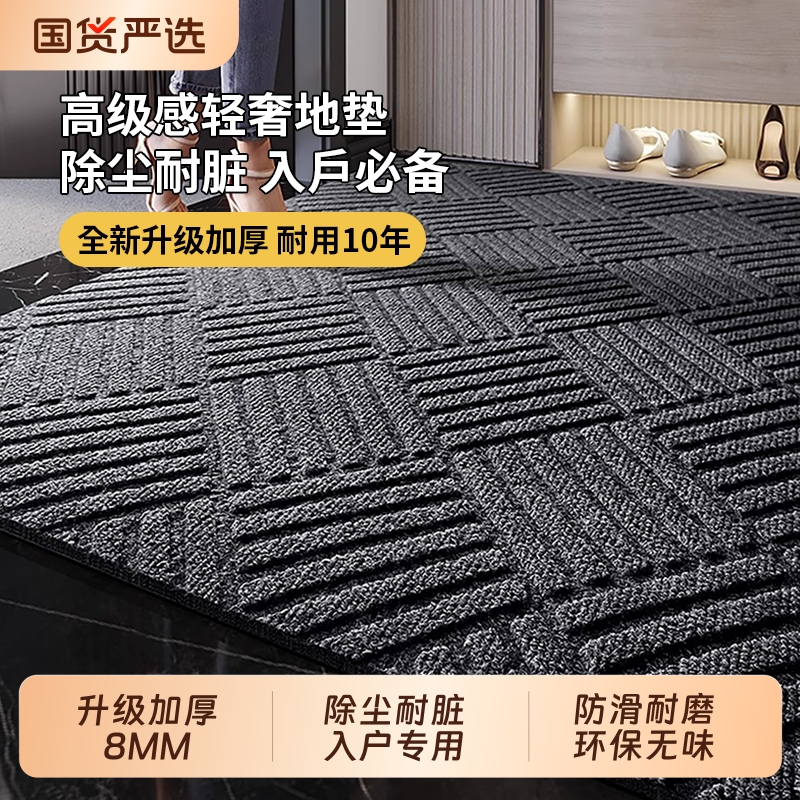 高端别墅入户门防滑耐脏除尘地毯