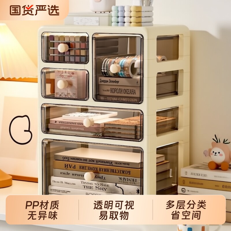 透明抽屉式收纳盒|超1.1万次加购图片