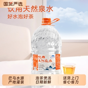 巴马百年弱碱性天然山泉水5L*2桶泡茶饮用巴马水上门送货大桶桶装