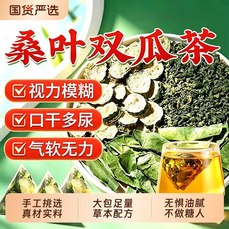 【回头客超1W+】桑叶双瓜茶图片