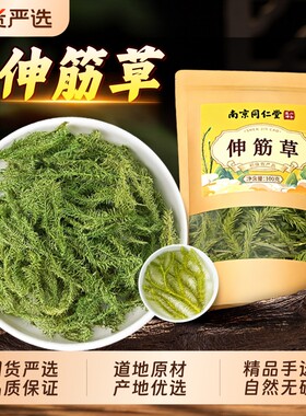 南京同仁堂精选伸筋草正品舒筋草整颗伸筋草远志益智仁透骨草