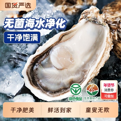 贝司令乳山鲜活生蚝有坏包赔