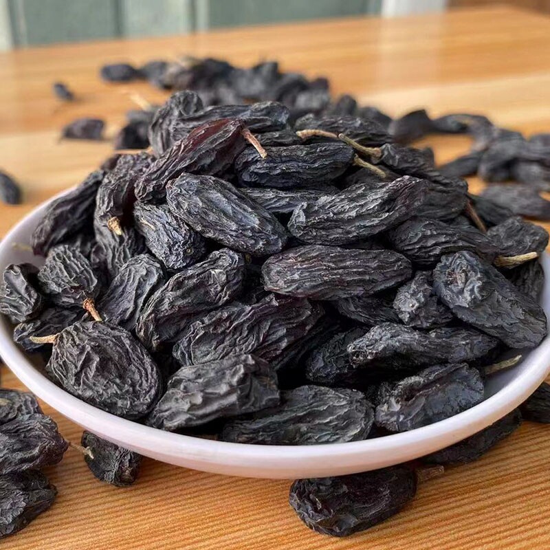 新疆特产黑玫瑰葡萄干袋装独小包装特大无籽超大新鲜大颗粒源头