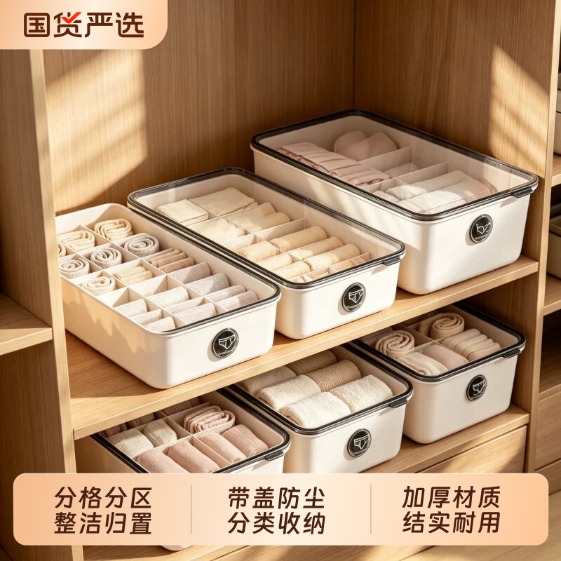 家用多功能内衣内裤袜子收纳盒图片