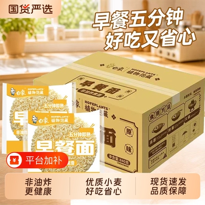 白象早餐面53g袋装非油炸