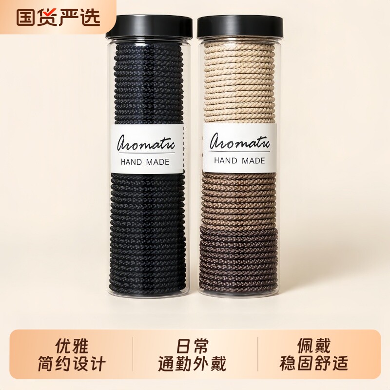 发量少高弹耐用丸子头发绳图片