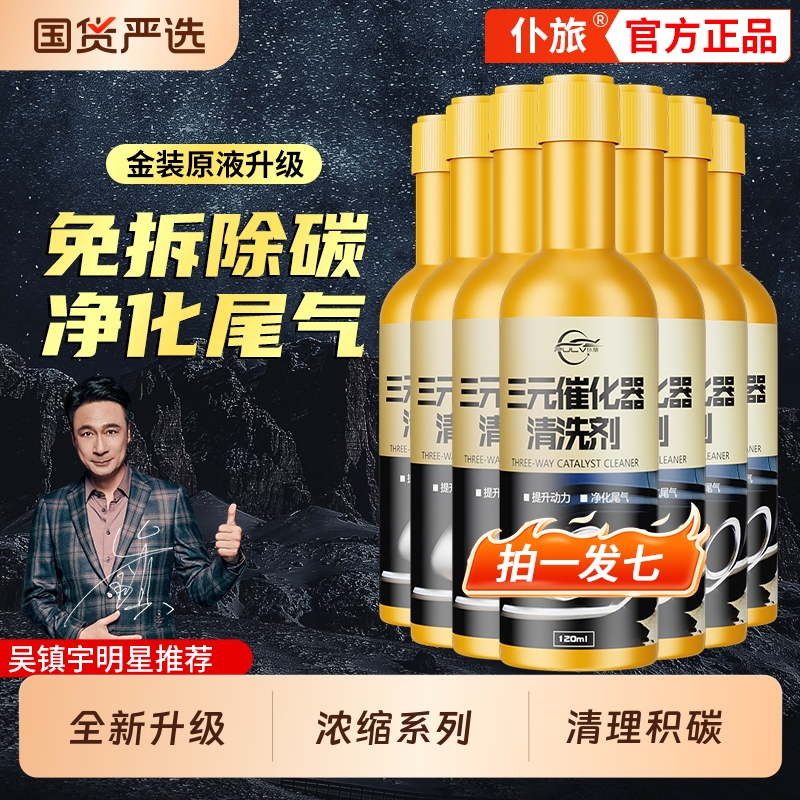 汽车三元催化清洗免拆燃油发动机