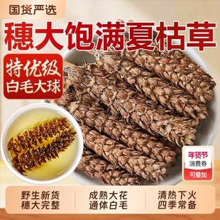 野生特级夏枯草中药材白毛夏枯球夏菇草官方旗舰店猫爪草蒲公英茶