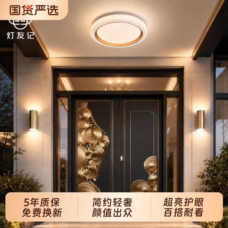 5年免费换新一超亮户外吸顶灯图片