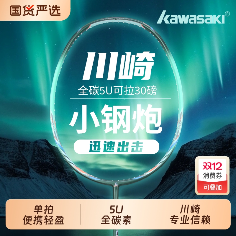 川崎银河全碳素纤维超轻