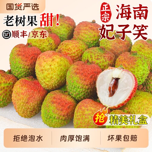 【顺丰现货】正宗海南妃子笑荔枝