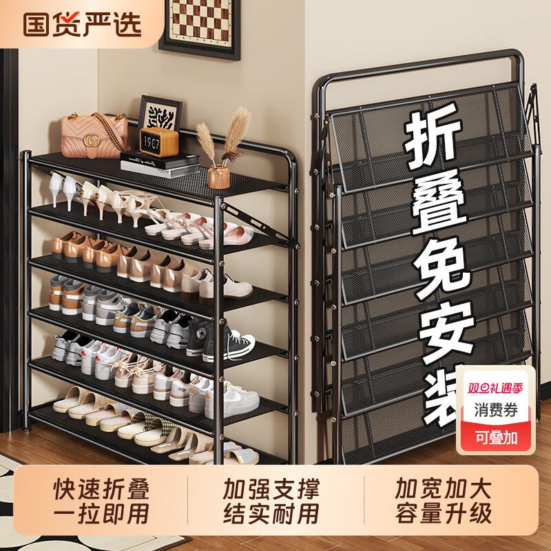 全铝合金入户玄关柜轻奢风鞋柜一体柜现代简约屏风客厅隔断玄关柜