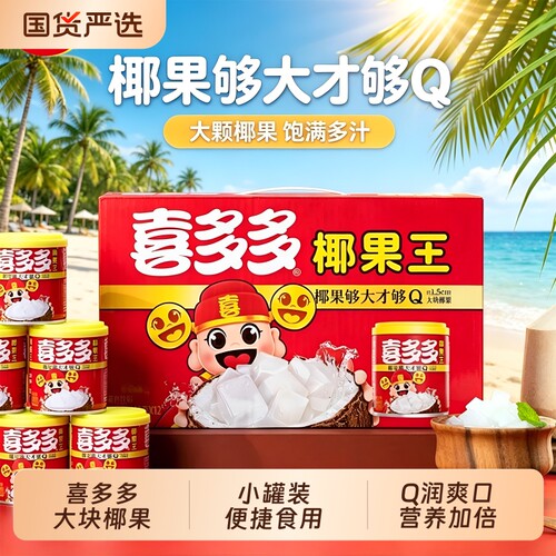 喜多多椰果王水果罐头