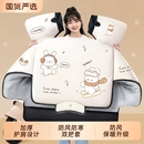 加绒防水加厚电瓶摩托车挡风罩2025新款 电动车挡风被四季 通用冬季