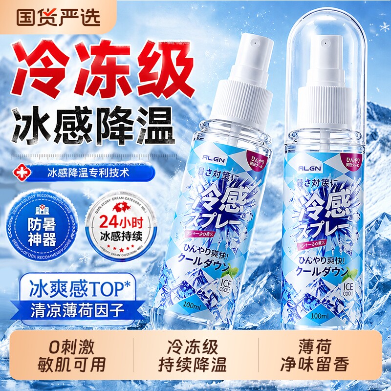 热销100W+！冰感防暑降温喷雾第1图片