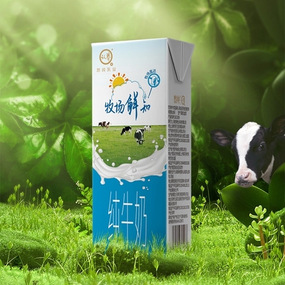 认养纯牛奶源自云贵高原牧场