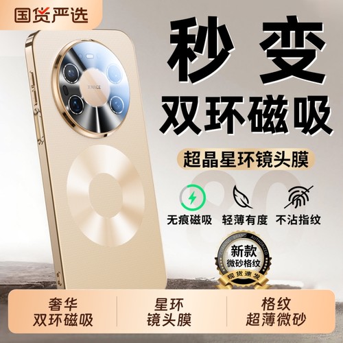秒变80磁吸磨砂镜头全包防摔外壳