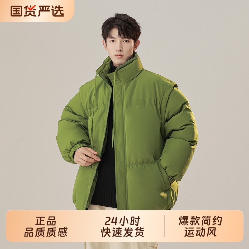 OVJF2025新款爆款情侣秋冬季短款棉衣立领户外防风保暖运动面