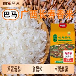 巴马香米长寿之乡大米2025新米猫牙米丝苗米长粒香米籼米真空生态