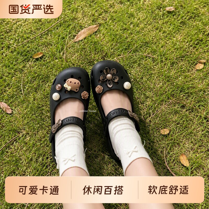 芭蕾风软底洞洞鞋|超1000次加购图片