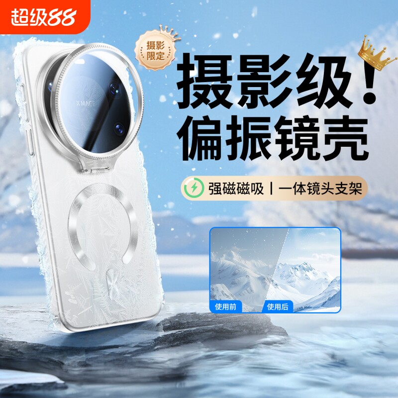 摄影级偏振镜镜头支架磁吸防摔壳图片
