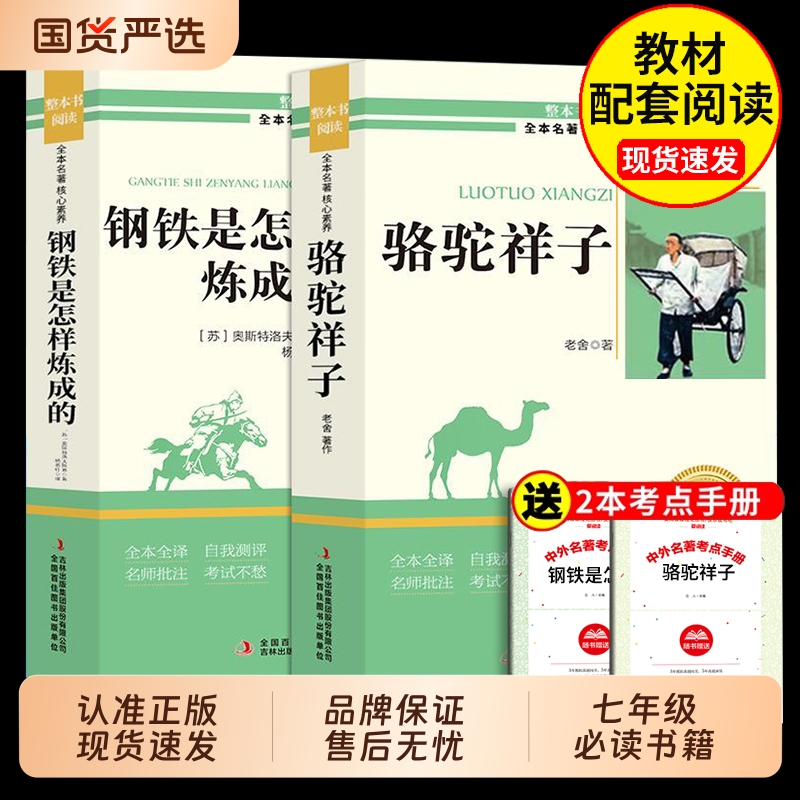 骆驼祥子和钢铁是怎样炼成的