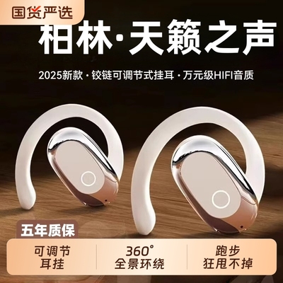柏林之音天籁之声耳机蓝牙2025新款骨传导不入耳无线挂耳式跑步