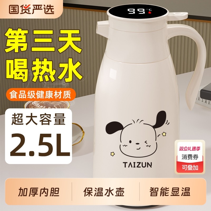 高端保温水壶热水壶保温壶大容量2025新款家用暖壶宿舍ghyx长