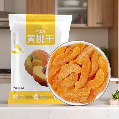 黄桃干果干果脯干蜜饯解馋零食独立包装桃干办公室休闲食品新鲜