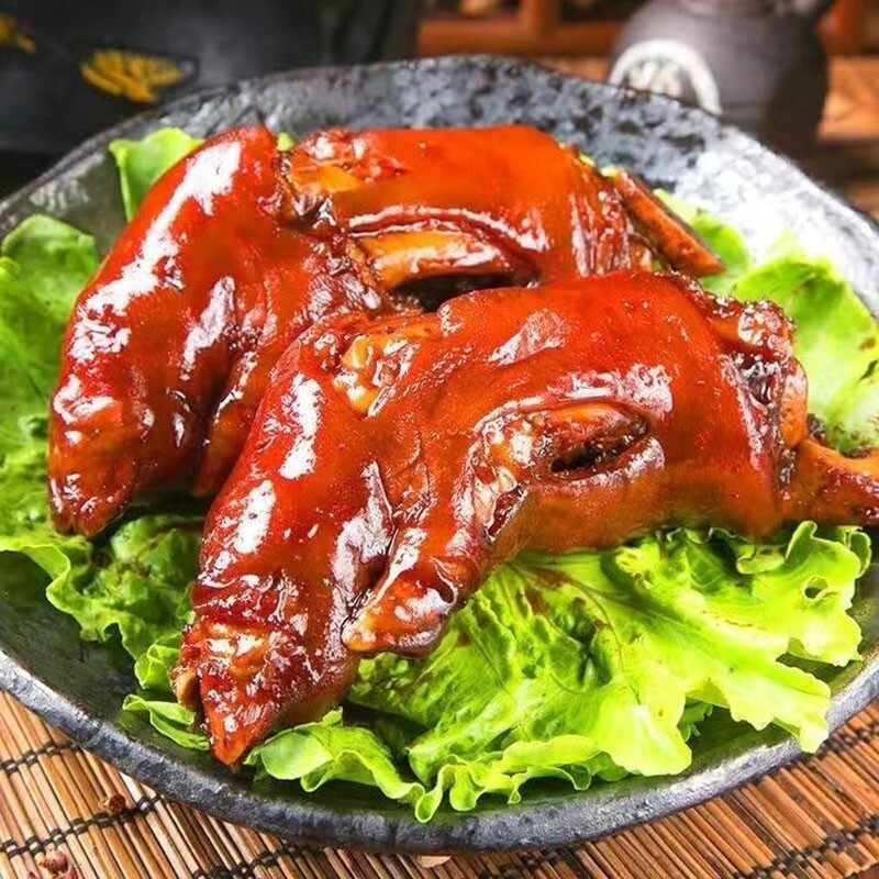 酱卤猪蹄整猪蹄猪手爆胶开袋即食卤味熟食五香肉真空酱香蹄子美味
