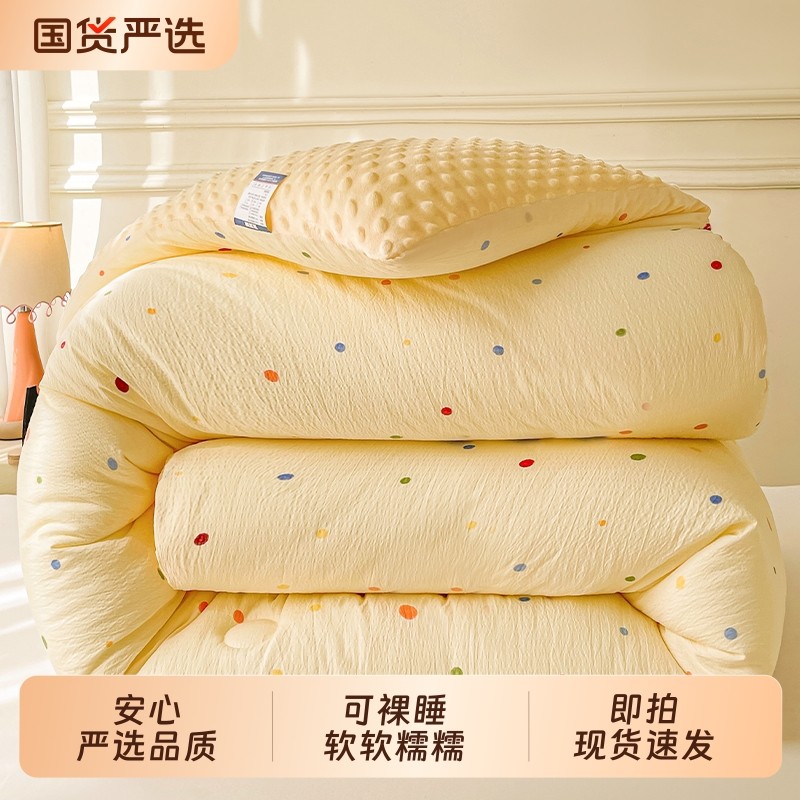 秋冬被子棉被加厚宿舍单人学生非大豆被芯春秋被空调被被褥四季