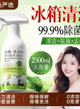 冰箱专用清洁剂除臭剂除味剂保鲜杀菌去霉菌除李斯特菌清洗剂去味