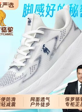 保罗骆驼夏季户外徒步休闲鞋男款