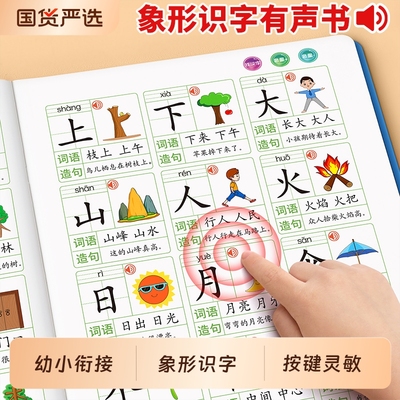 幼儿园识字大王点读机认知