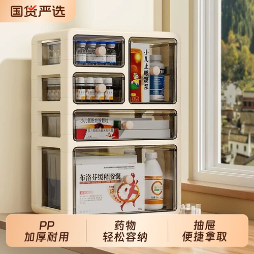 药箱多层收纳盒透明|千人加购