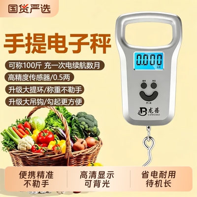 龙蓓便携高精度手提电子秤