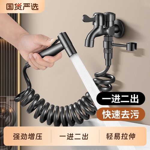 不锈钢带喷枪水龙头|286人收藏