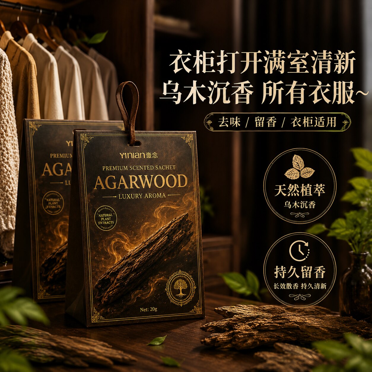 【乌木衣柜香薰】全网热销100w+图片