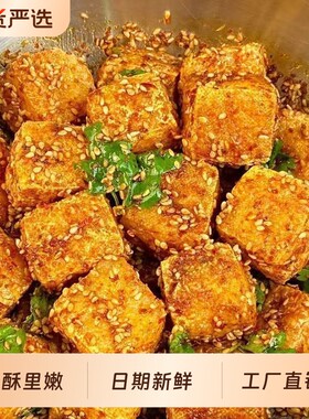 湖南虎皮爆汁豆干豆腐干网红特产辣条长沙臭豆腐解馋小零食麻辣