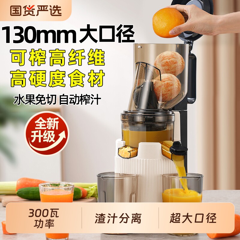 榨汁机汁渣分离家用原汁机水果商用全自动小型炸果汁机电动实用
